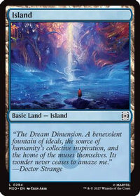 Island (0294) -  Foil (MDD-294) - Marvel: Darkhold Destiny