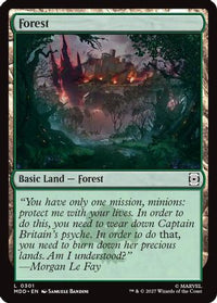 Forest (0301) -  Foil (MDD-301) - Marvel: Darkhold Destiny