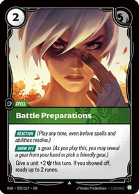 Battle Preparations (032/167) - Radiance
