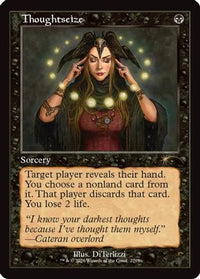 Thoughtseize (2705) (Retro Frame) -  (SLD-2705) - Secret Lair Drop Series