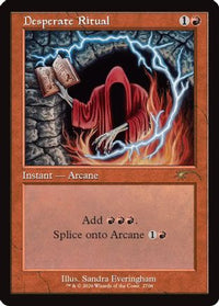 Desperate Ritual (2706) (Retro Frame) -  (SLD-2706) - Secret Lair Drop Series