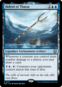 Bident of Thassa -  Foil (M3C-177) - Modern Horizons 3 Commander