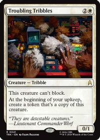 Troubling Tribbles -  Foil (TRK-041) - Star Trek