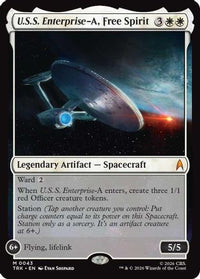 U.S.S. Enterprise-A, Free Spirit -  (TRK-043) - Star Trek