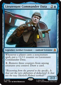 Lieutenant Commander Data -  (TRK-069) - Star Trek