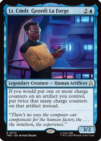 Lt. Cmdr. Geordi La Forge -  Foil (TRK-070) - Star Trek