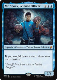 Mr. Spock, Science Officer -  Foil (TRK-074) - Star Trek