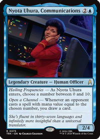 Nyota Uhura, Communications -  Foil (TRK-075) - Star Trek
