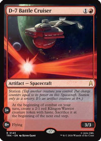 D-7 Battle Cruiser -  (TRK-145) - Star Trek