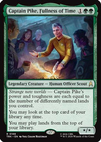 Captain Pike, Fullness of Time -  (TRK-188) - Star Trek