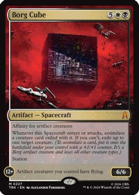 Borg Cube -  Foil (TRK-227) - Star Trek