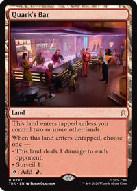 Quark's Bar -  Foil (TRK-292) - Star Trek