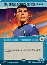 Mr. Spock, Science Officer (Showcase) -  Foil (TRK-411) - Star Trek