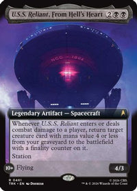U.S.S. Reliant, From Hell's Heart (Extended Art) -  Foil (TRK-461) - Star Trek