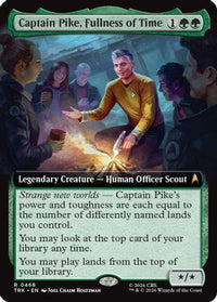 Captain Pike, Fullness of Time (Extended Art) -  Foil (TRK-468) - Star Trek