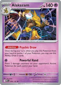Alakazam (056/132) [Deck Exclusives] - Rare