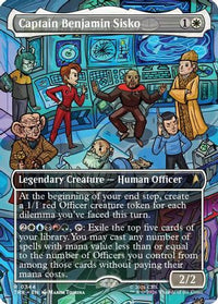Captain Benjamin Sisko (Borderless) -  (TRK-344) - Star Trek