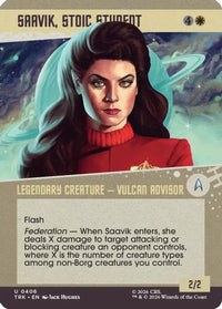 Saavik, Stoic Student (Showcase) -  (TRK-406) - Star Trek