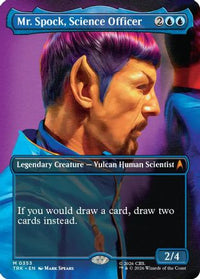 Mr. Spock, Science Officer (Borderless) -  (TRK-353) - Star Trek