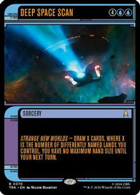 Deep Space Scan (Showcase) -  Foil (TRK-370) - Star Trek