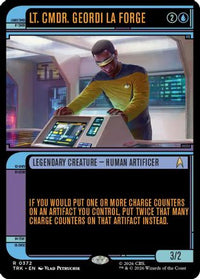 Lt. Cmdr. Geordi La Forge (Showcase) -  Foil (TRK-372) - Star Trek