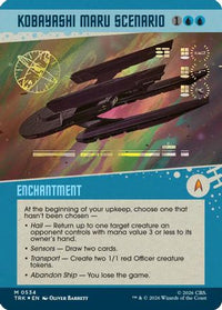 Kobayashi Maru Scenario (Showcase) (Surge Foil) -  Foil (TRK-534) - Star Trek