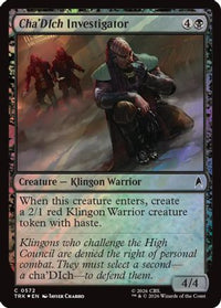 Cha'Dich Investigator (Surge Foil) -  Foil (TRK-572) - Star Trek