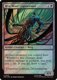 Hive Mind Coprocessor (Surge Foil) -  Foil (TRK-573) - Star Trek
