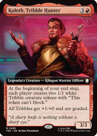 Koloth, Tribble Hunter (Extended Art) -  (TRK-289) - Star Trek
