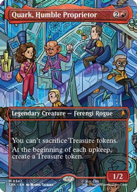 Quark, Humble Proprietor (Borderless) -  (TRK-347) - Star Trek