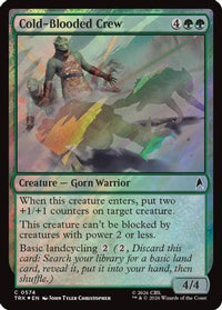 Cold-Blooded Crew -  Foil (TRK-574) - Star Trek