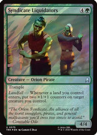 Syndicate Liquidators -  Foil (TRK-575) - Star Trek