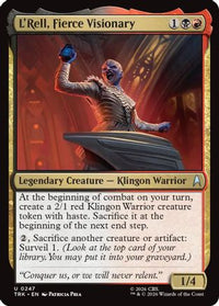 L'Rell, Fierce Visionary -  Foil (TRK-247) - Star Trek