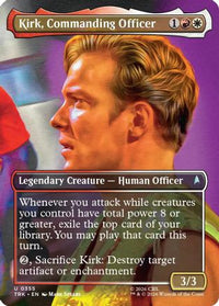 Kirk, Commanding Officer (Borderless) -  (TRK-355) - Star Trek