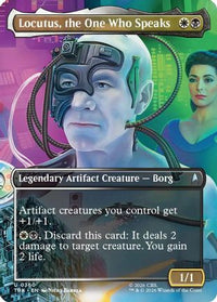 Locutus, the One Who Speaks (Borderless) -  Foil (TRK-360) - Star Trek