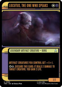 Locutus, the One Who Speaks (Showcase) -  Foil (TRK-389) - Star Trek