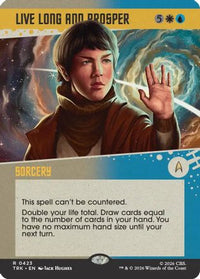 Live Long and Prosper (Showcase) -  (TRK-423) - Star Trek