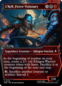 L'Rell, Fierce Visionary (Showcase) -  Foil (TRK-434) - Star Trek