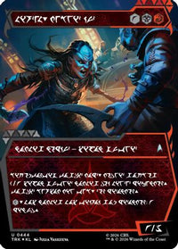 L'Rell, Fierce Visionary (Showcase) (Klingon) -  Foil (TRK-444) - Star Trek