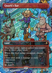 Quark's Bar (Borderless) (0350) -  Foil (TRK-350) - Star Trek