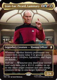 Jean-Luc Picard, Luminary (Borderless) -  (TRC-003) - Commander: Star Trek