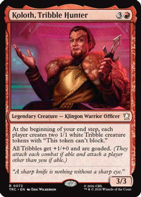Koloth, Tribble Hunter -  (TRC-072) - Commander: Star Trek