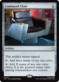 Command Chair -  (TRC-111) - Commander: Star Trek