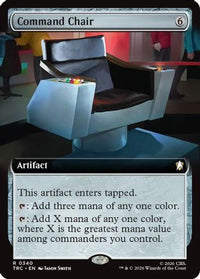 Command Chair (Extended Art) -  (TRC-340) - Commander: Star Trek