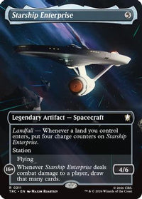 Starship Enterprise (Borderless) -  (TRC-211) - Commander: Star Trek