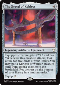 The Sword of Kahless -  (TRC-123) - Commander: Star Trek