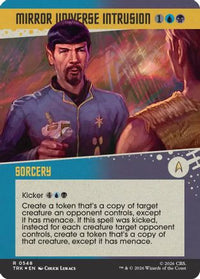 Mirror Universe Intrusion (Showcase) (Surge Foil) -  Foil (TRK-548) - Star Trek