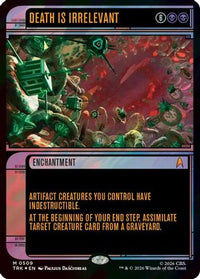 Death Is Irrelevant (Showcase) (Surge Foil) -  Foil (TRK-509) - Star Trek