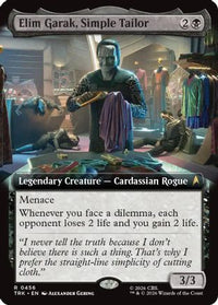 Elim Garak, Simple Tailor (Extended Art) -  (TRK-456) - Star Trek