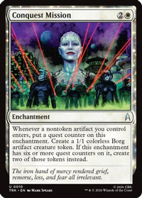 Conquest Mission -  Foil (TRK-010) - Star Trek